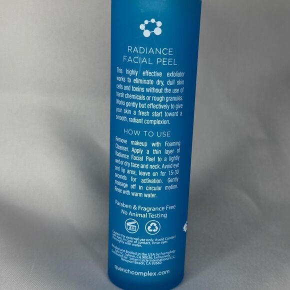 Quench Micro Water Complex Step 2 Radiance Facial Peel 1.7 fl oz Renew Skin - Picture 2 of 4